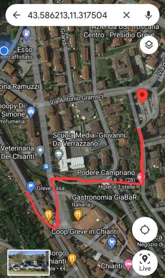 Appartamento Le Petit Greve in Chianti Esterno foto